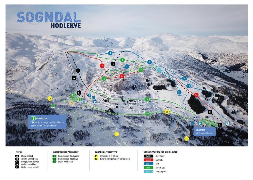 Panorama 15 - Beautiful Mountain View Appartement Sogndal Buitenkant foto
